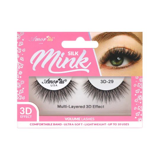 Amor Us 3D SILK MINK LASHES #29